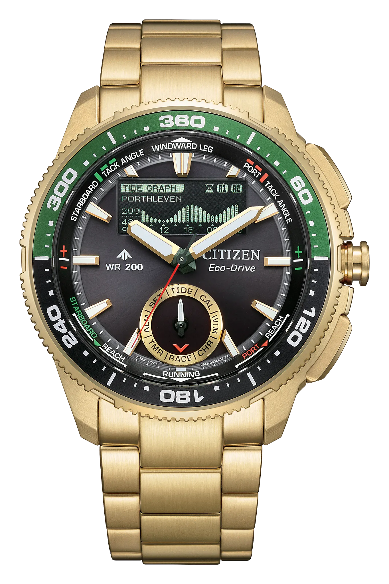 Promaster WaveTracker Black Dial Stainless Steel Bracelet JV3002